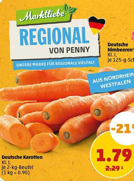 Deutsche Karotten Oder Himbeeren Angebot Bei Penny 1Prospekte De