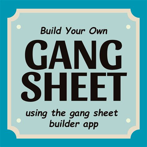 Build Your Own Gang Sheet Taylored Vinyl