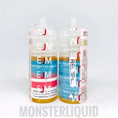 Jual Salt Aqua Pure Original By Ejm Mg Ml Di Lapak Monsterliquid