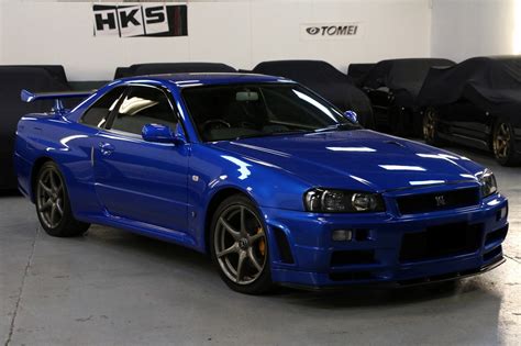 2002 Nissan Skyline R34 Gt R V Spec Ii Nür Bayside Blue Jv Imports Eu Cars Parts