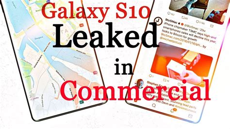 Samsung Galaxy S10 Leaked In Commercial Youtube