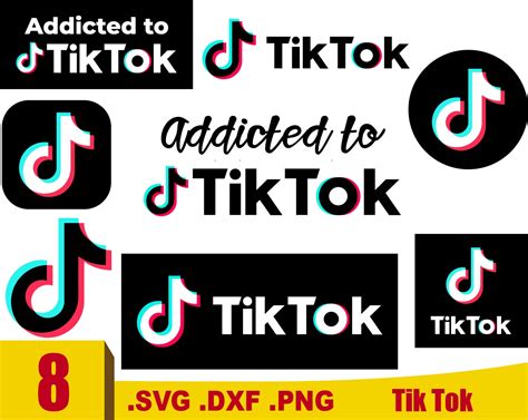 Tik Tok Svg Tik Tok Svg Bundle Tiktok Logo Svg Tiktok Sym Inspire Uplift