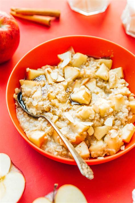 Apple Cinnamon Oatmeal Stovetop Or Microwave Live Eat Learn