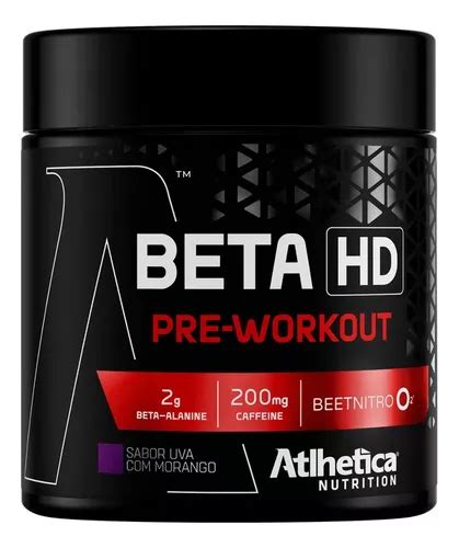 Pré Treino Beta Hd 240g 2g Beta Alanina Atlhetica MercadoLivre