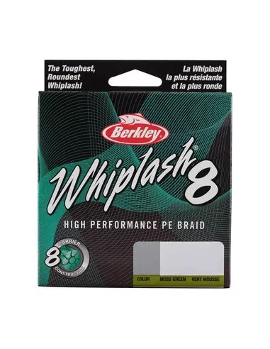 BERKLEY WHIPLASH 8 GREEN 150 MTR