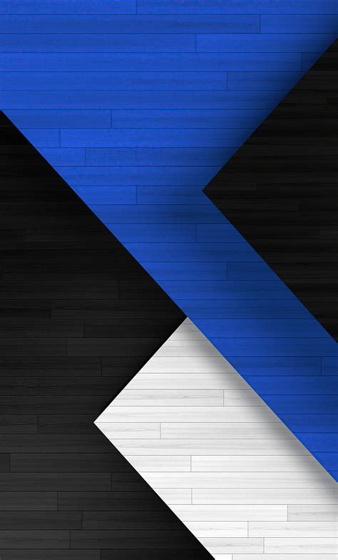 Blue Black White Abstract Tiles IPhone Background And Black