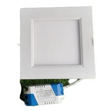 Jiga Cool White 8W LED Slim Panel Square Recessed Downlight At Rs 428