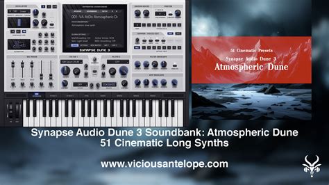 Atmospheric Dune Synapse Audio Dune 3 Presets Vicious Antelope