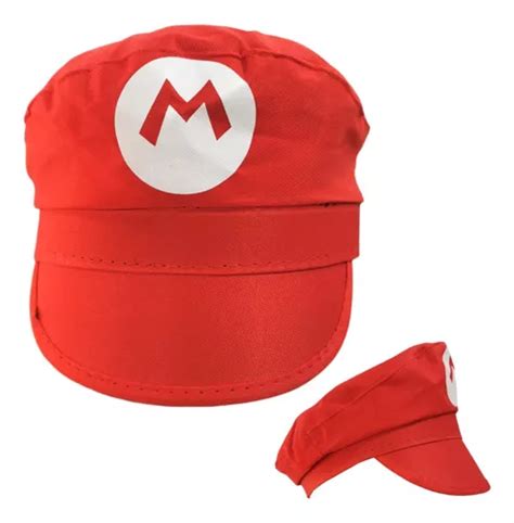 Disfraz Mario Gorra Gabardina Gorro Luigi Rojo Verde Gorro Boina Bros