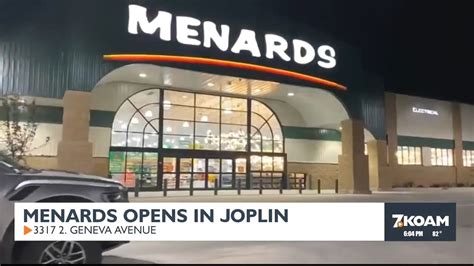 Menards opens in Joplin - YouTube