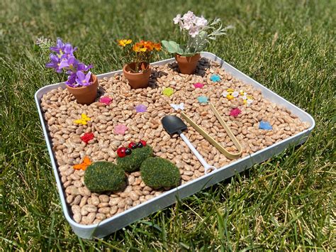 In The Garden Sensory Bin Garden Theme Sensory Kit Etsy Uk