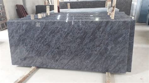 Polished Vizag Blue Granite Slabs For Vanity Tops Flooring