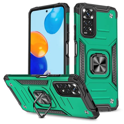 ETUI EXOGUARD QRING XIAOMI REDMI NOTE 11 11S PANCERNE CASE