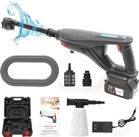 Jet Hawk Portable Cordless High Pressure Washer As Seen On High