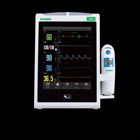 Temperature Vital Signs Monitor OKM VS3 Okuman Medikal Sistemler