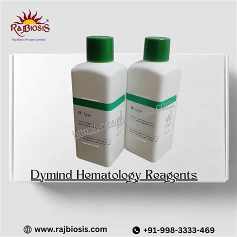dymind hematology reagents     blood raj biosis pvt