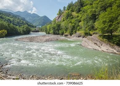 Black Shavi Aragvi River White Tetri Stock Photo 2270945749 | Shutterstock