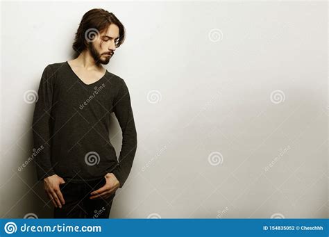 Forma De Vida Y Concepto De La Gente Retrato Del Hombre Joven Hermoso