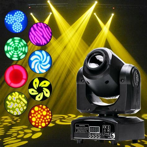 U King Moving Head Light W Pattern Colors Rgbw Led Strobe Stage