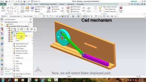 How To Edit Components In Assembly Drawing Nx Tutorials For Beginner