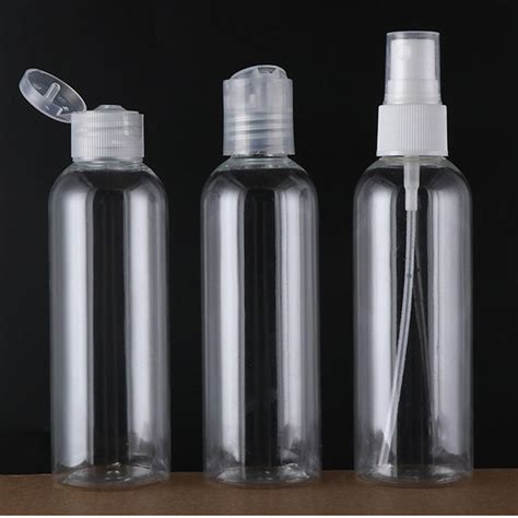 100ML Empty Hand Sanitizer Bottles PET Refillable Spray Bottle Portable