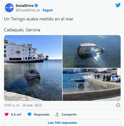 Fue Shakira Aparece un Twingo hundido en una playa de España así