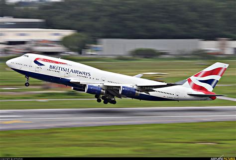 G Byga British Airways Boeing 747 400 At São Paulo Guarulhos Photo Id 277505 Airplane