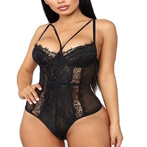 Zuwimk Lingerie For Women Lingerie For Women Lace Sleepwear Boudoir