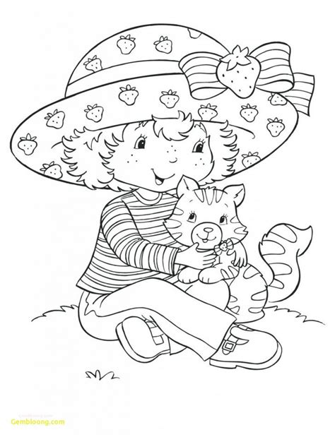 Strawberry Shortcake Ballet Coloring Pages