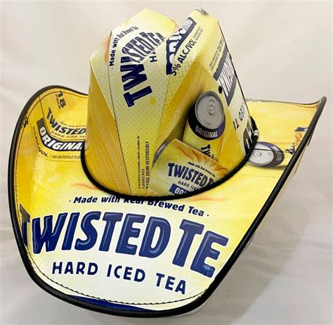 Beer Box Cowboy Hats Made From Recycled Twisted Tea Boxes Etsy