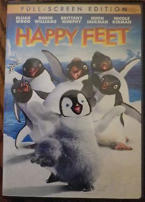 Happy Feet DVD 2007 Full Frame VERY NICE Look EBay