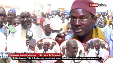 Touba Arrestation Du Conf Rencier S Mustafa Mbaye Sam Les Serigne