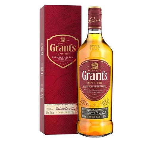 GRANTS TRIPLE WOOD WHISKY 1L - The Spirits ministry