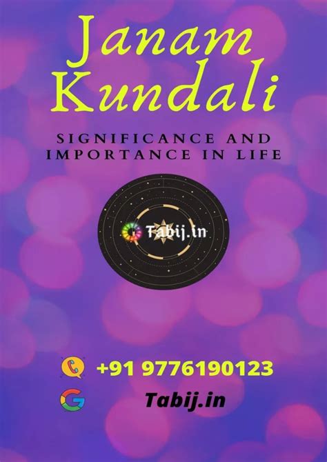 Ppt Janam Kundali Significance And Importance In Life Powerpoint