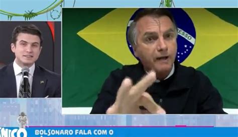 V Deo Bolsonaro Perde A Linha E Abandona Entrevista Na Tv Jovem Pan