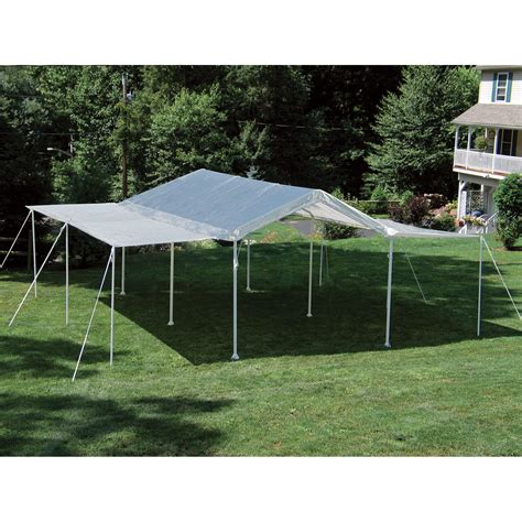 Shelterlogic 2 In 1 Maxap Outdoor Canopy Tent — 20ftl X 10ftw Model