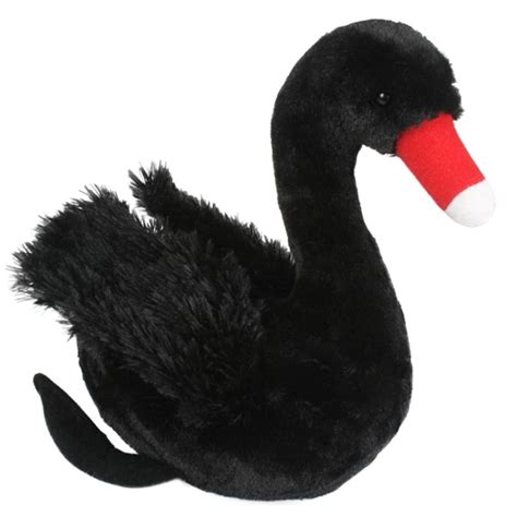 Swan Black soft plush toy|20cm|Swanny|stuffed animal |Minkplush