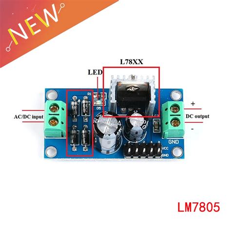 Lm Dc Ac Three Terminal Voltage Regulator Power Supply Module V