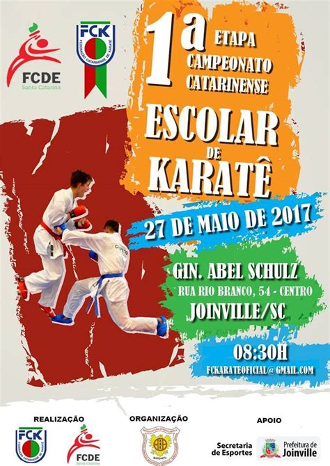 1ª ETAPA DO CAMPEONATO CATARINENSE ESCOLAR DE KARATÊ