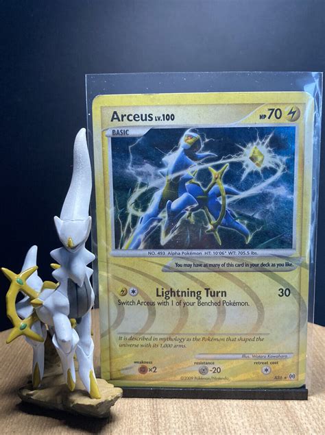 Arceus Ar Electric Type Holo Secret Rare Subset Platinum Arceus