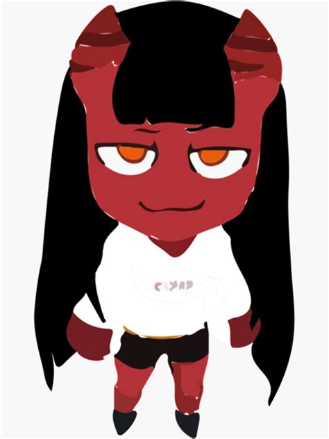 Meru The Succubus Sticker For Sale By Washington Ca Redbubble