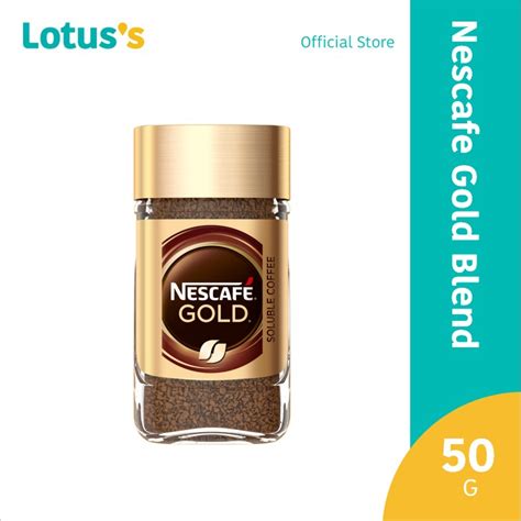 Nescafe Gold Rich Aroma Pure Soluble Coffee G Shopee Malaysia