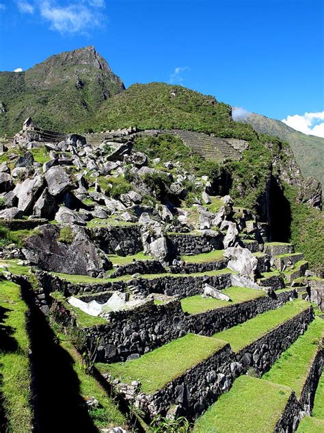 Machu Picchu Is Capital Of The Inca Empire In Andes Mountains Peru