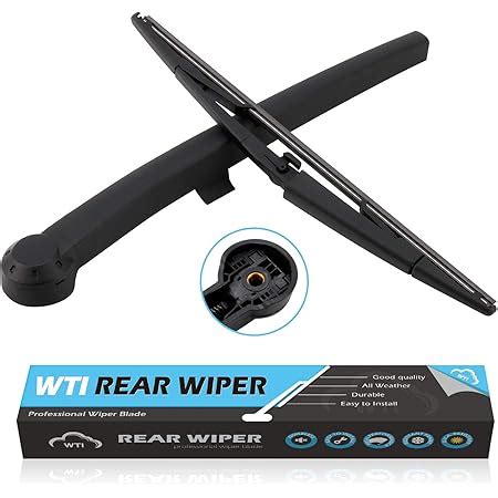 Amazon Rear Windshield Back Wiper Arm Blade Set Replacement For