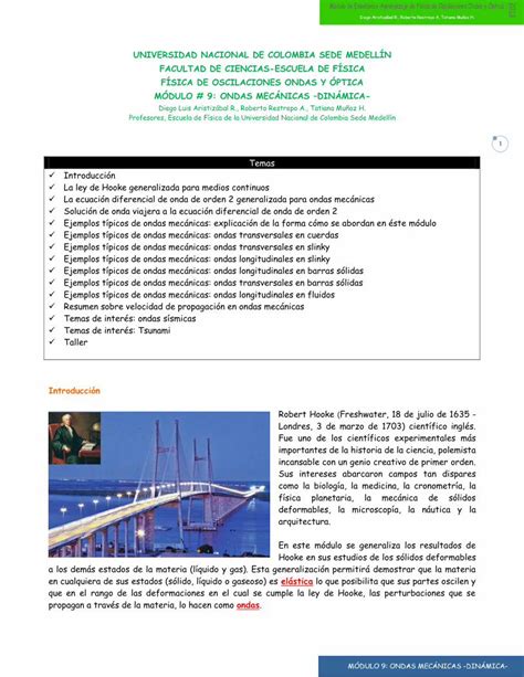 Pdf Universidad Nacional De Colombia Sede Medell N Facultad De