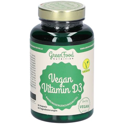 GreenFood Nutrition Vegan Vitamin D3 60 St Shop Apotheke