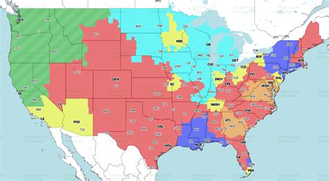 506 Sports - NFL Maps: Week 4, 2021