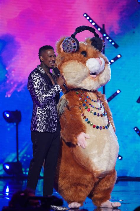 The Masked Singer S Hamster On Having Fun Making Nick Cannon Uncomfortable