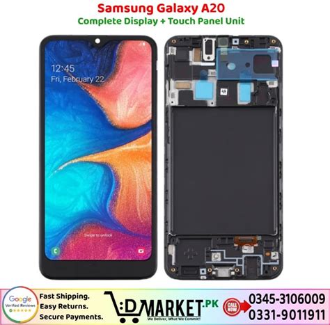 Samsung Galaxy A20 LCD Panel Price In Pakistan DMarket Pk