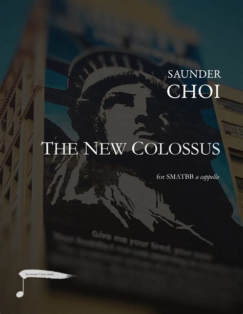 The New Colossus | Saunder Choi - composer, conductor and tenor